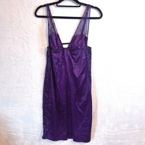 VICTORIA SECRET VERY SEXY Lingerie Nightie Mesh Accents Sleep‎ Dress SZ L
